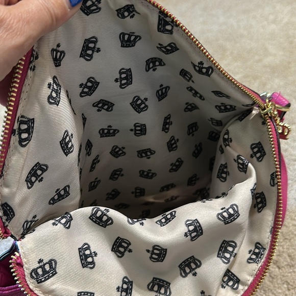 Juicy Couture Zipper Flap Purse Pink - Picture 3 of 7
